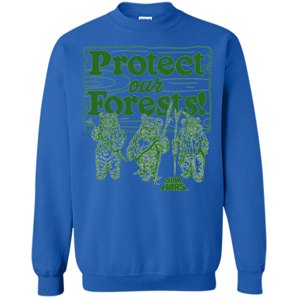 Movies T-shirt Protect Our Forests T-Shirt Royal