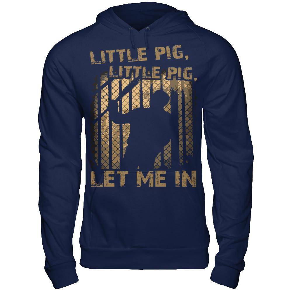 Let Me In T-shirt Gildan - Pullover Hoodie Navy