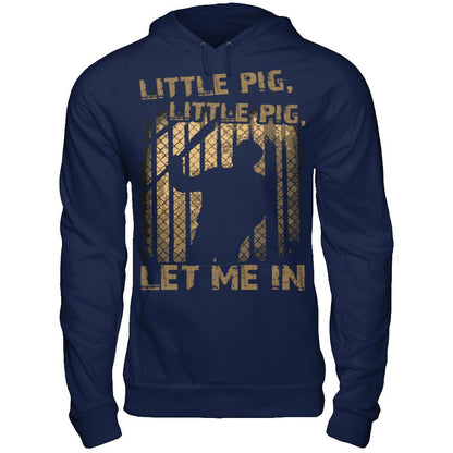 Let Me In T-shirt Gildan - Pullover Hoodie Navy