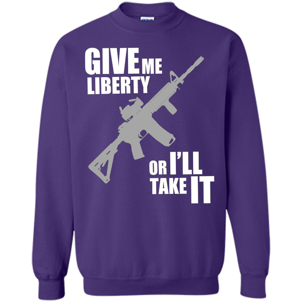 Give Me Liberty Or I'll Take It T-Shirt Orange
