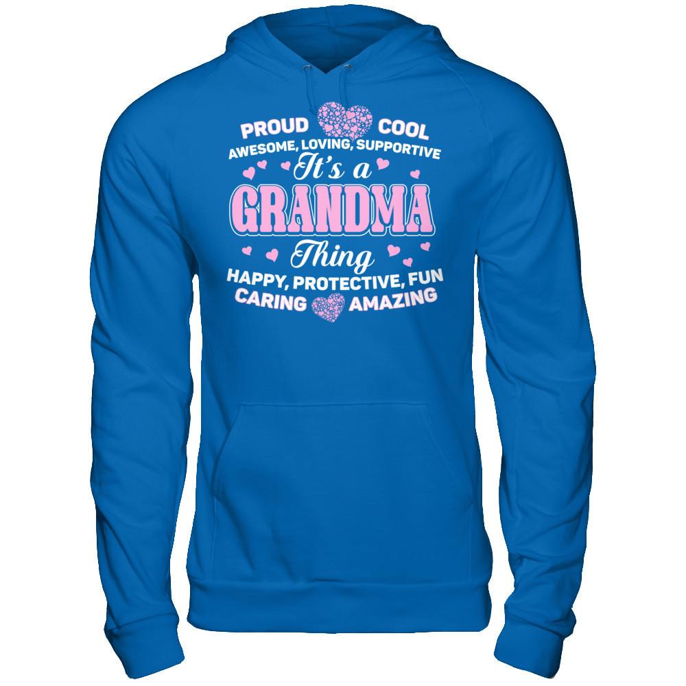 Itäó»s A Grandma Thing Gildan - Pullover Hoodie Royal