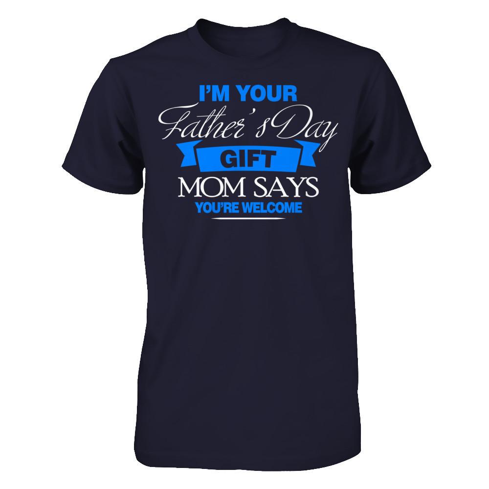 Fathers Day T-shirt I'm Your Father's Day Gift Next Level - Unisex Fitted Tee Midnight Navy