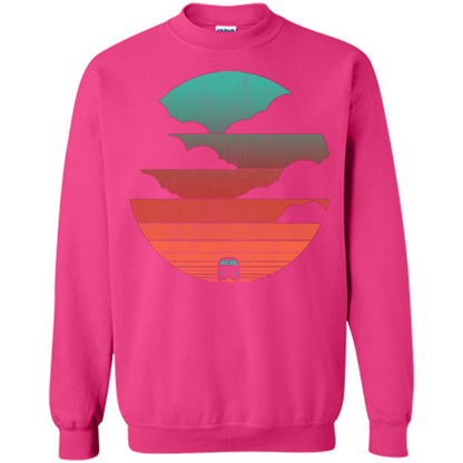 Driving Into The Sunset T-shirt Heliconia