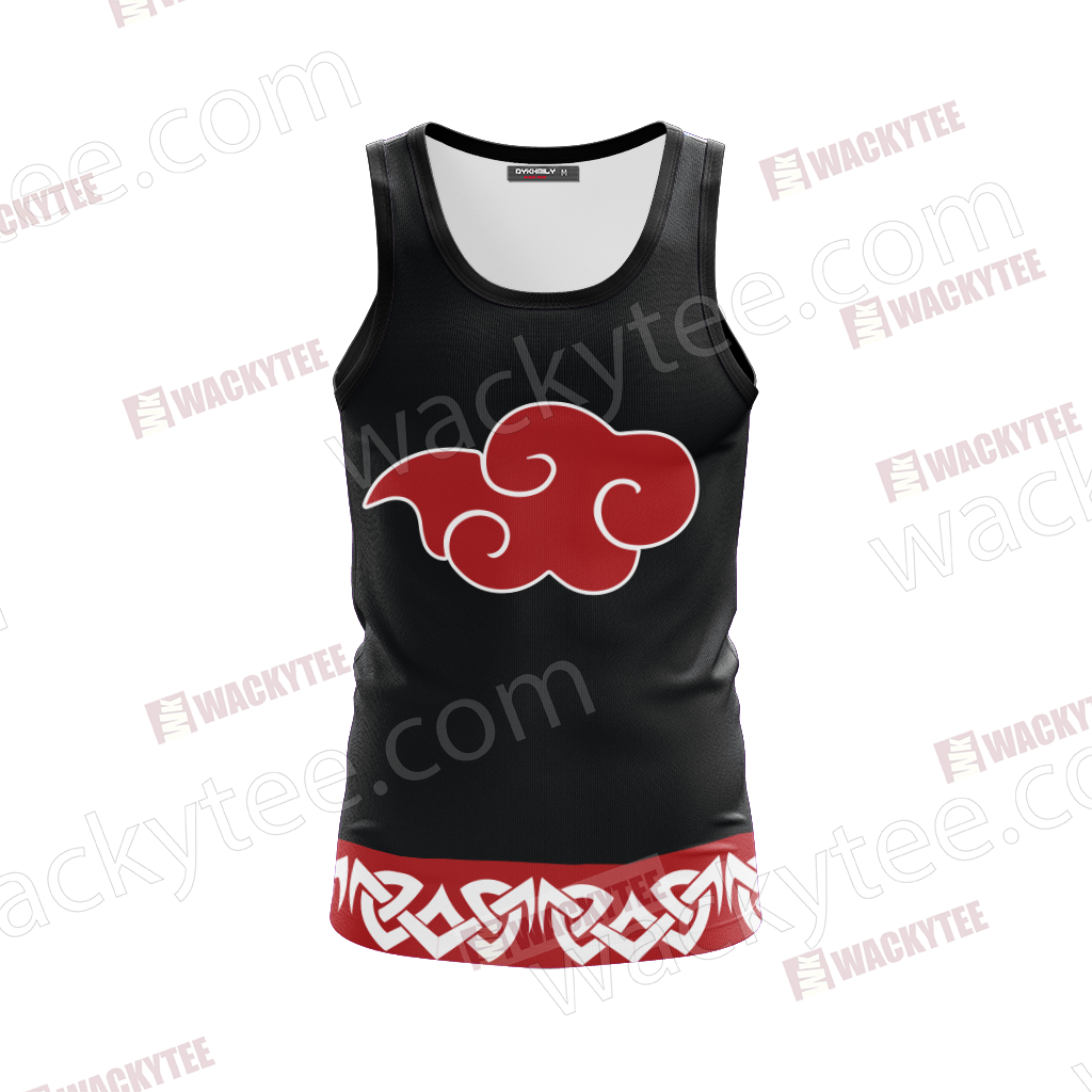 Naruto Akatsuki Symbol 3D Tank Top