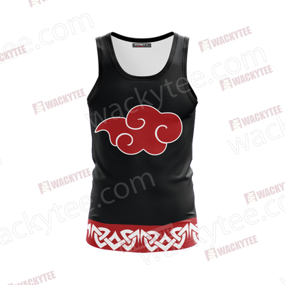 Naruto Akatsuki Symbol 3D Tank Top