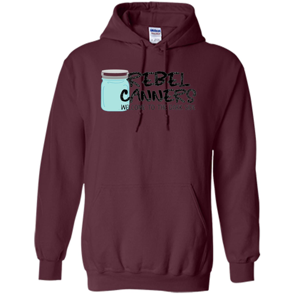 Rebal Canners Welcome To The Dark Side T-shirt Maroon