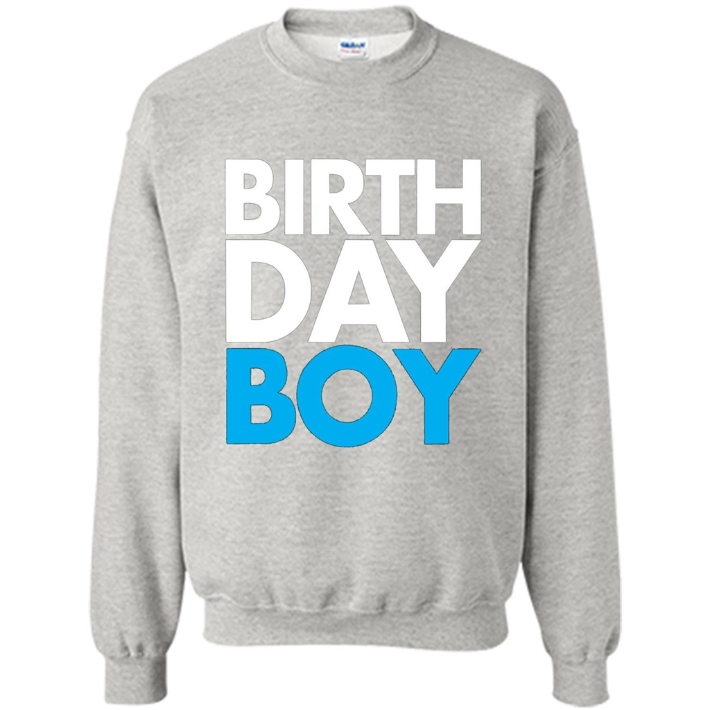 Birth Day Boy T-shirt Ash