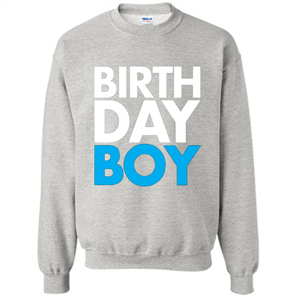 Birth Day Boy T-shirt Ash