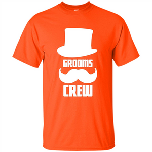 Grooms Crew T-shirt Funny Bachelor and Groom Party T-Shirt