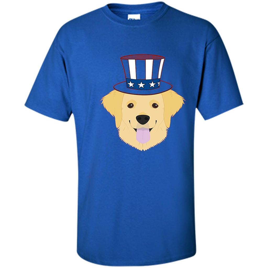 Dog Lover T-shirt The 4th of July Royal