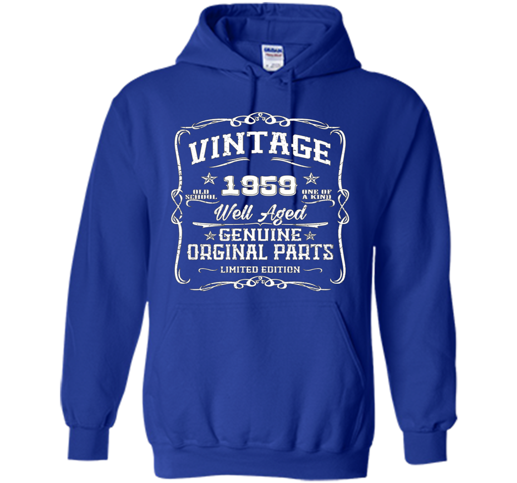 Made In 1959 58th Birthday 58 Years Old Gift T-Shirt shirt Royal
