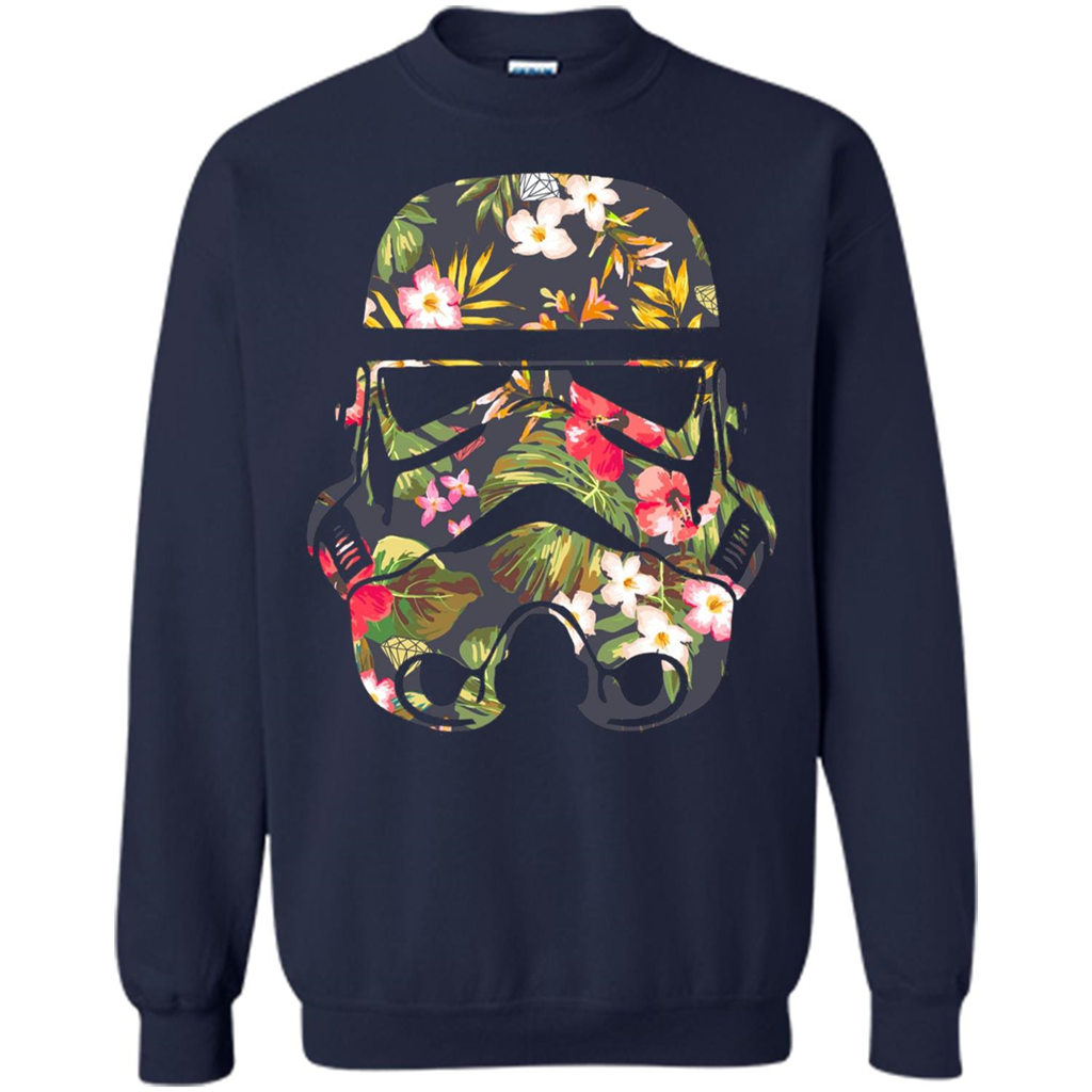 Tropical Stormtrooper Graphic T-Shirt Navy