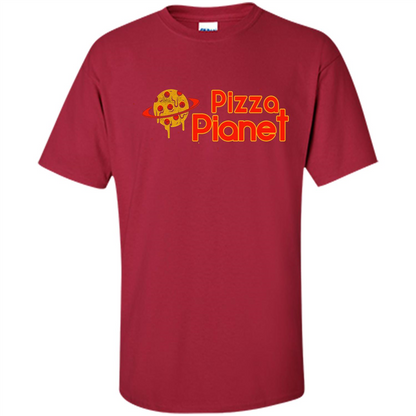 Pizza Lover T-shirt Pizza Pianet Cardinal