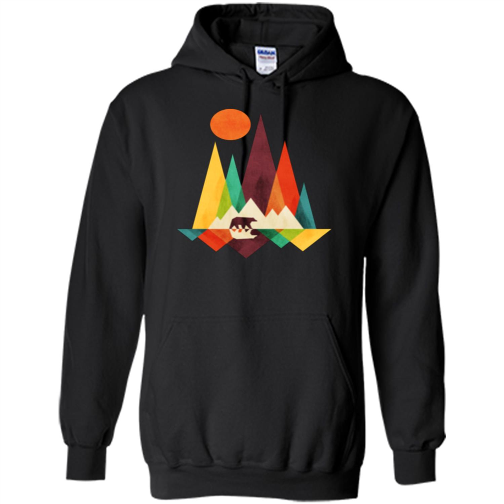 Mountain Bear T-shirt Black