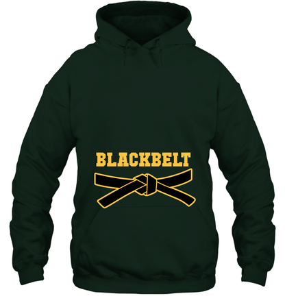 Black Belt Shirt Hoodie Hoodie Forest