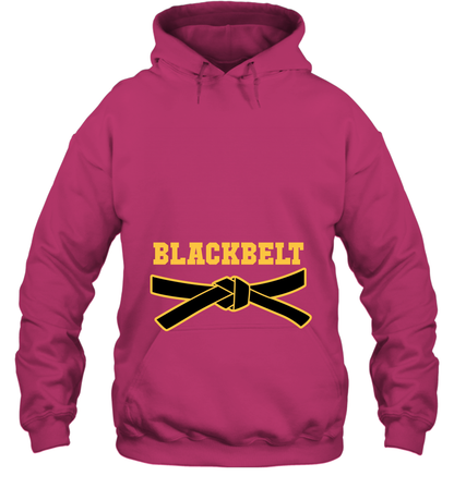 Black Belt Shirt Hoodie Hoodie Heliconia