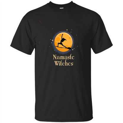 Funny Namaste Witches T-shirt Halloween Yoga Gift For Her Royal