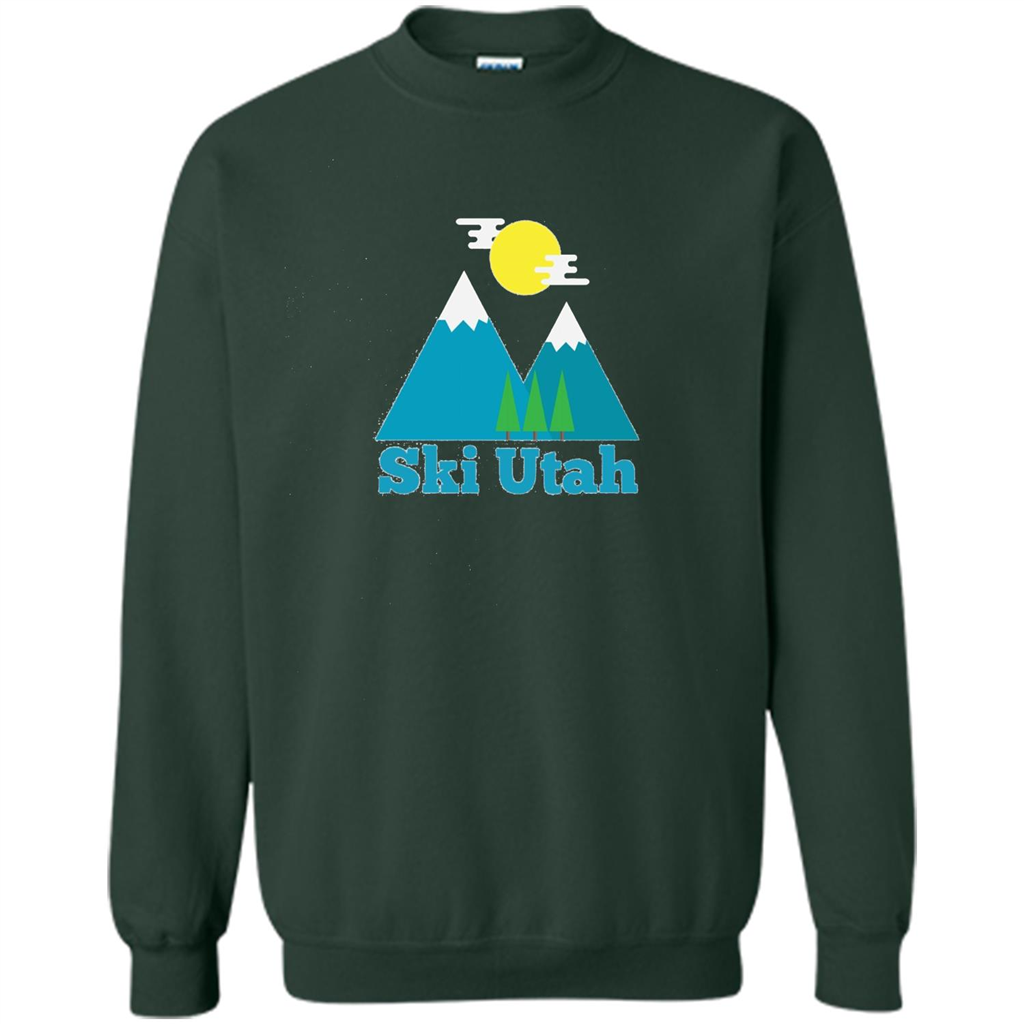 Ski Utah Vintage Style Mountain T-shirt