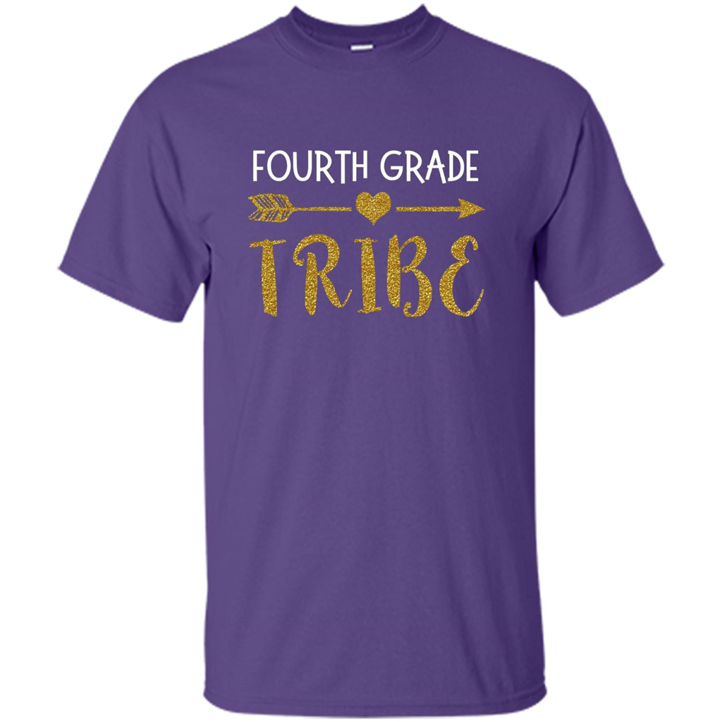Fourth Grade Tribe T-shirt Purple