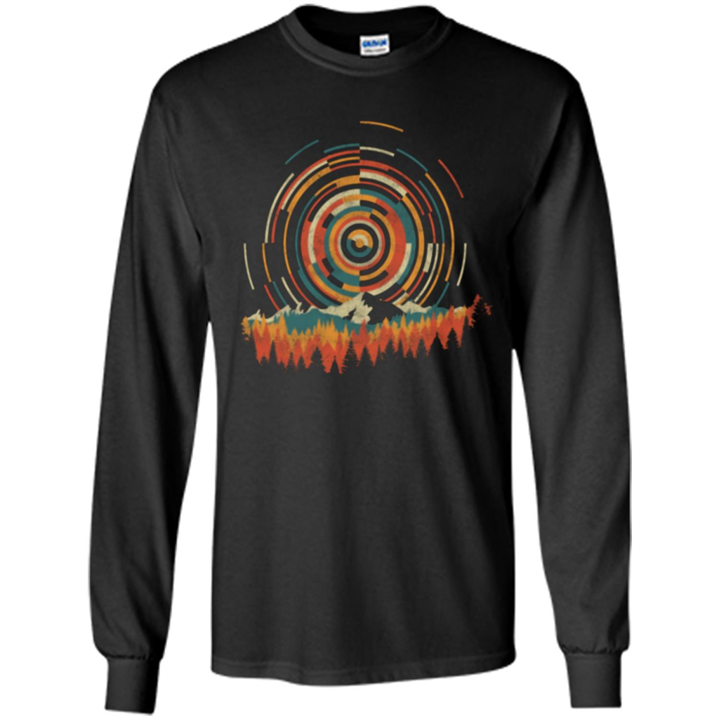 The Geometry Of Sunrise T-shirt Black