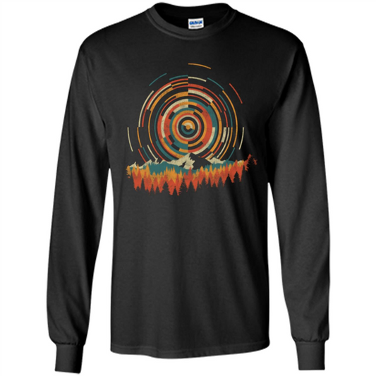 The Geometry Of Sunrise T-shirt Black