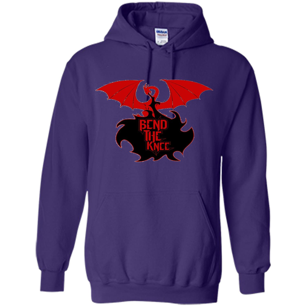 Movies T-shirt Bend The Knee T-shirt Purple