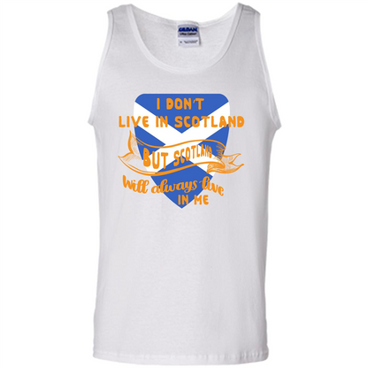 Scotland T-shirt Will Always Live In Me White