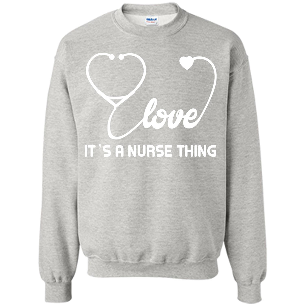 Nurse T-shirt It_Ñés A Nurse Thing Ash