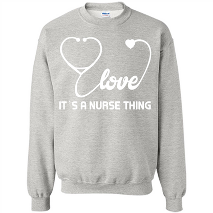 Nurse T-shirt It_Ñés A Nurse Thing Ash