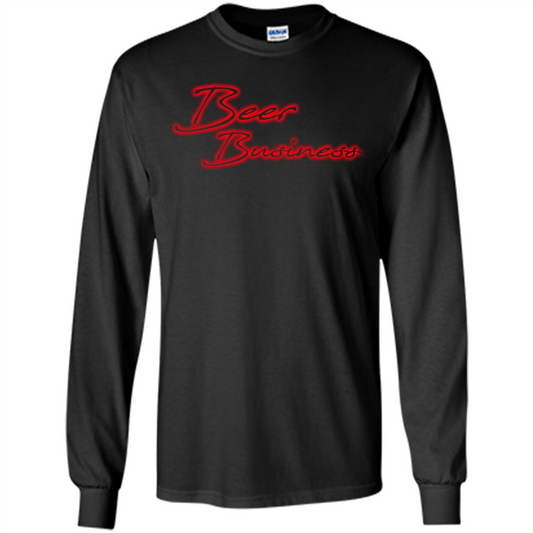 Beer T-shirt Beer Business Black