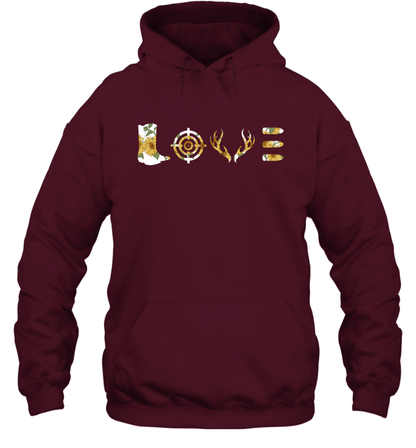 Hunting Girls Sunflower Shirt Hoodie Hoodie Maroon