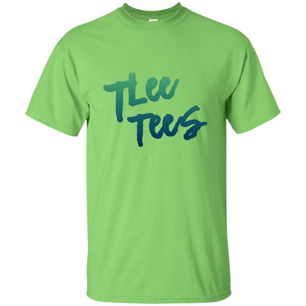 Exclusive Logo Tlee Tees Lime