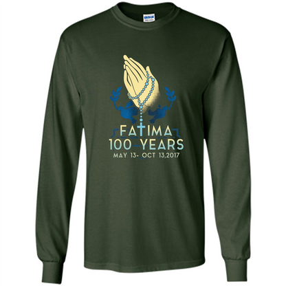 Fatima 100 Years T-shirt Forest Green