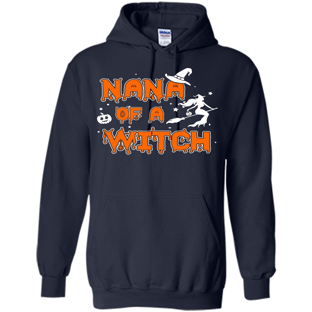 Halloween T-shirt Nana Of A Witch Navy