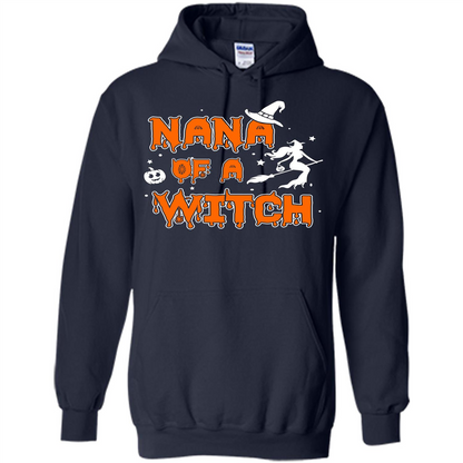 Halloween T-shirt Nana Of A Witch Navy