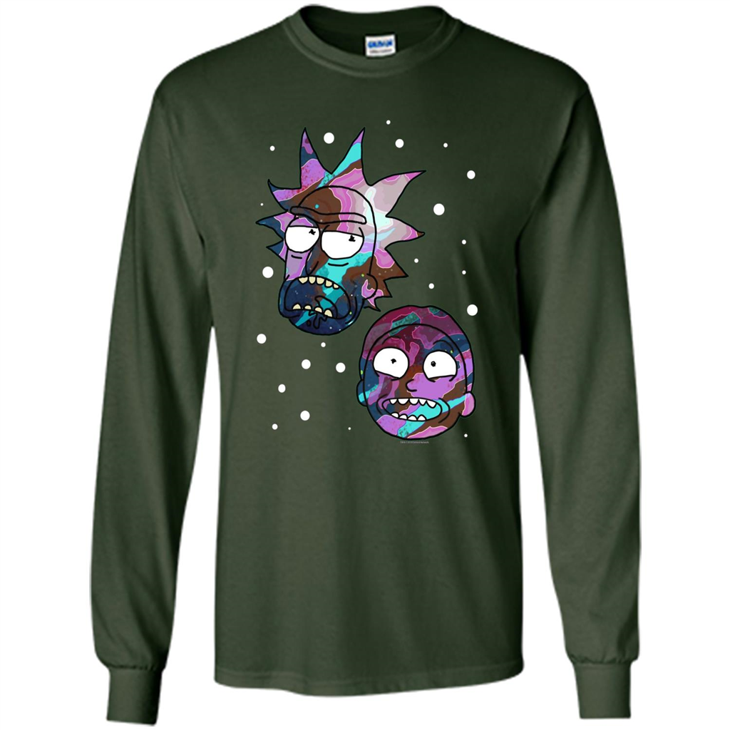 Movie T-shirt Space Heads Forest Green