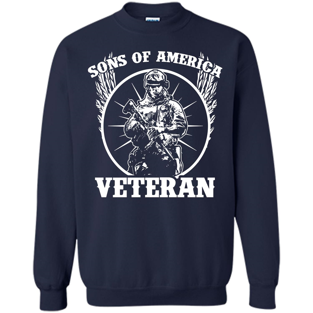 Military T-shirt Sons Of America Veteran Navy