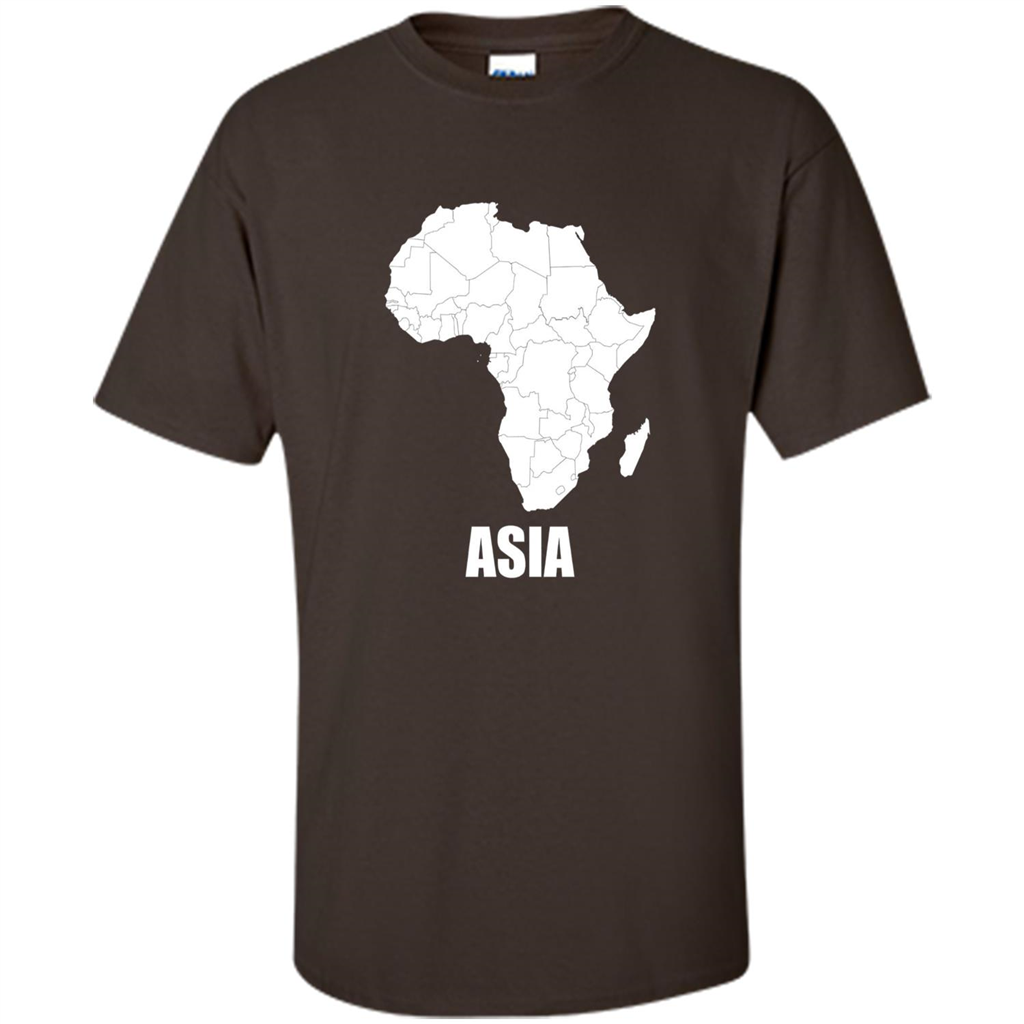Africa Asia Funny t-shirts - Humor T-shirts Dark Chocolate