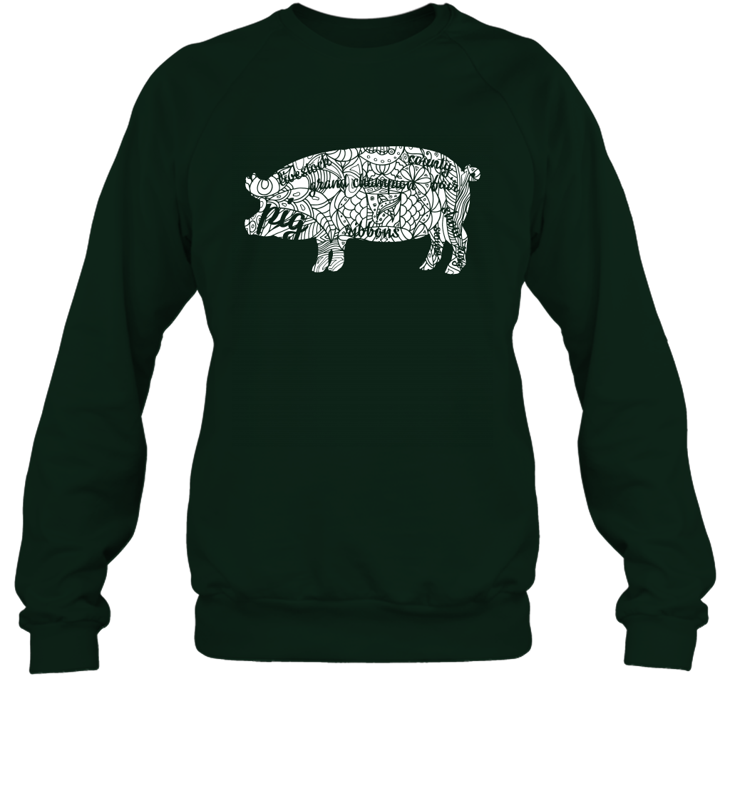 Pig Grand Champion Shirt Sweatshirt Sweatshirt Forest