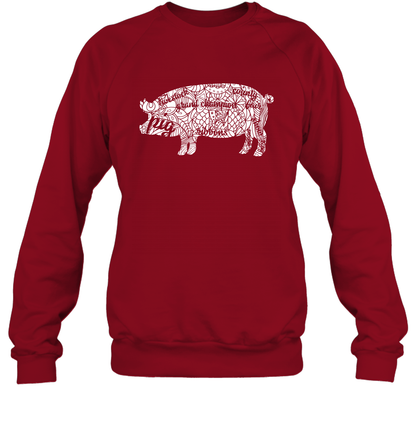 Pig Grand Champion Shirt Sweatshirt Sweatshirt Cardinal Red