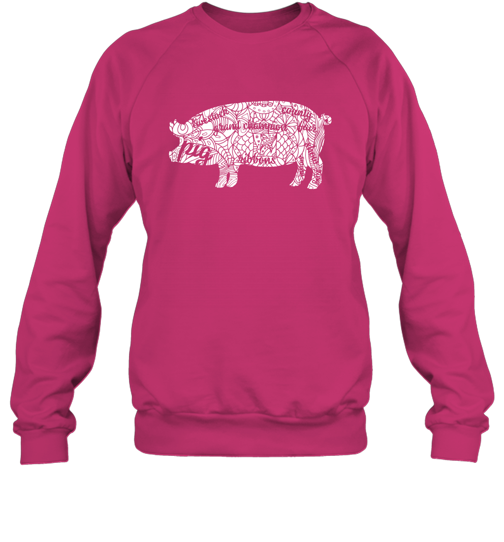 Pig Grand Champion Shirt Sweatshirt Sweatshirt Heliconia