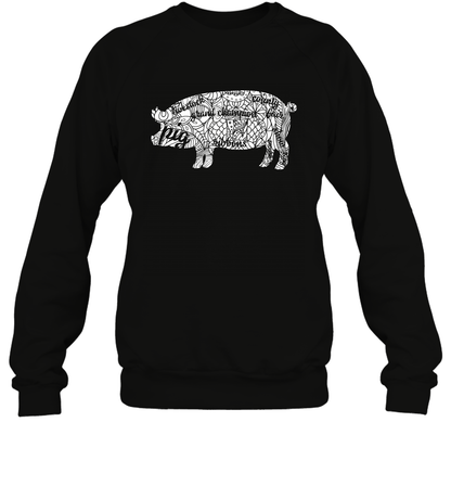 Pig Grand Champion Shirt Sweatshirt Sweatshirt Black