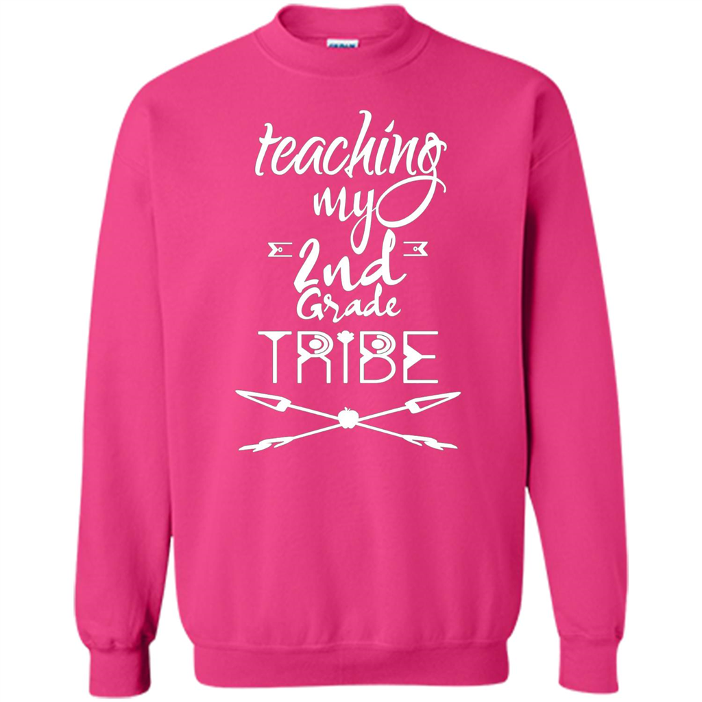 Back To School T-shirt Teaching My Second Grade Tribe Heliconia