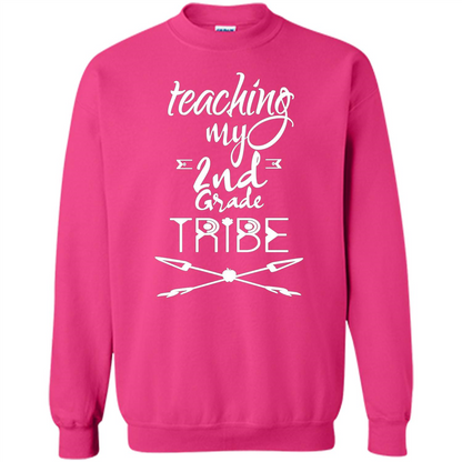 Back To School T-shirt Teaching My Second Grade Tribe Heliconia