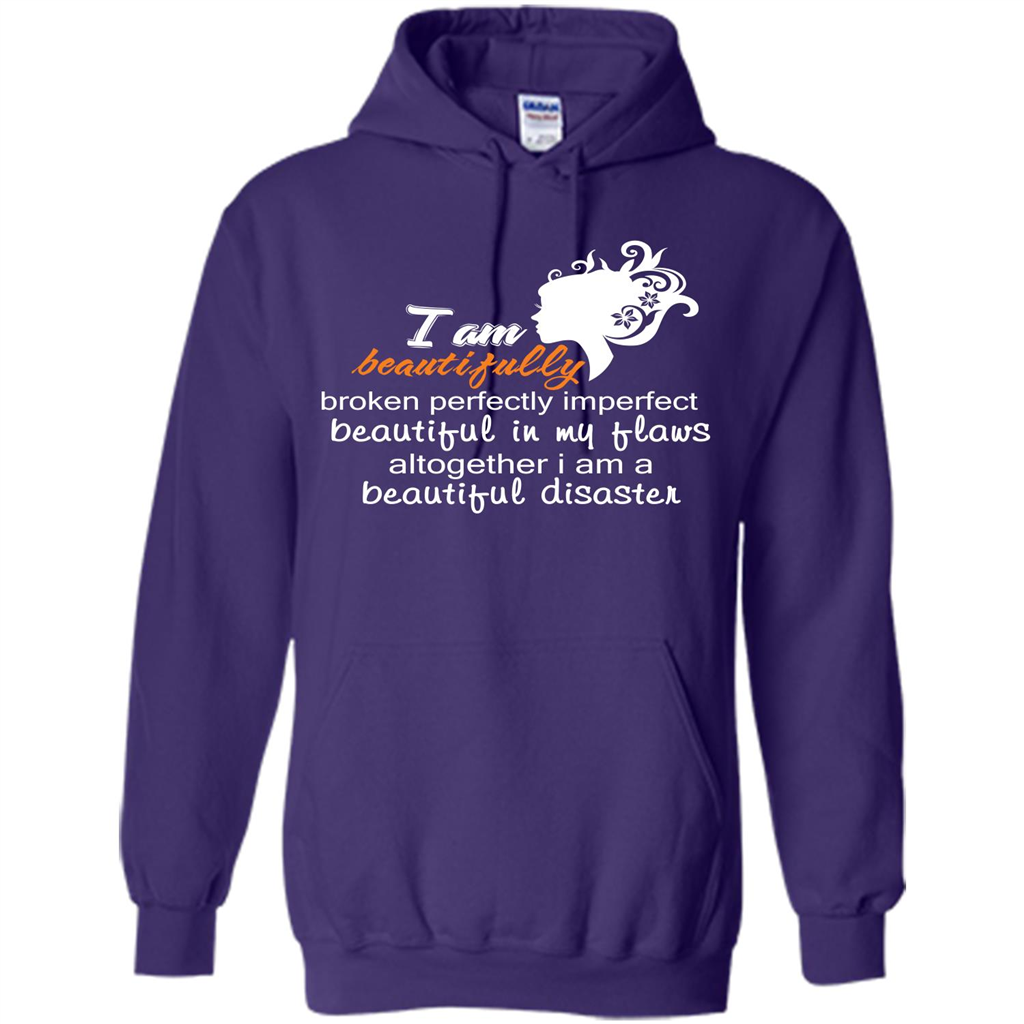 I Am Beautiful Disaster Purple