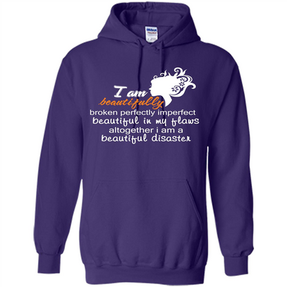 I Am Beautiful Disaster Purple