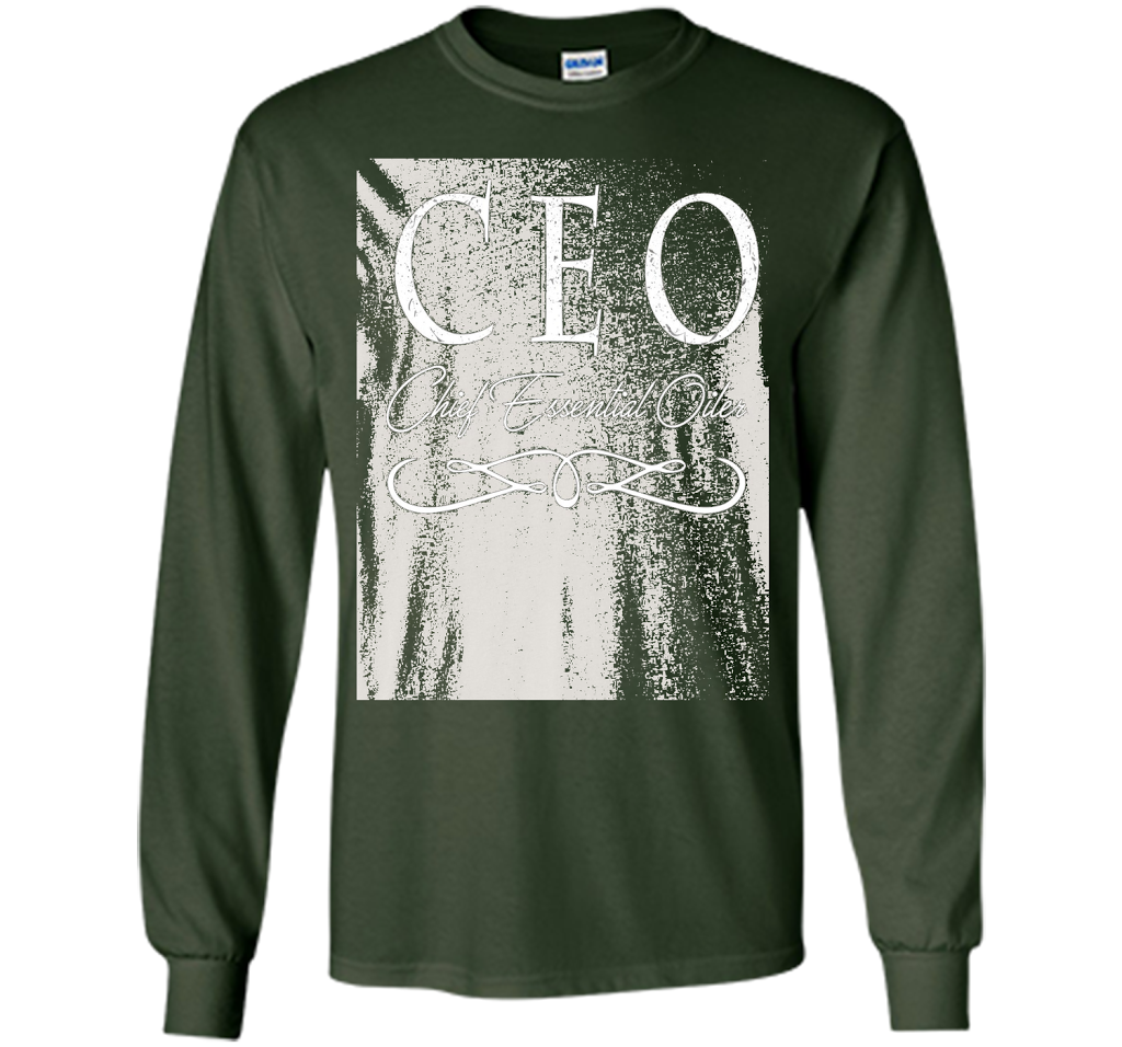 Chief Essential Oiler T-Shirt. Bella+Canvas Premium Shirt shirt Forest Green