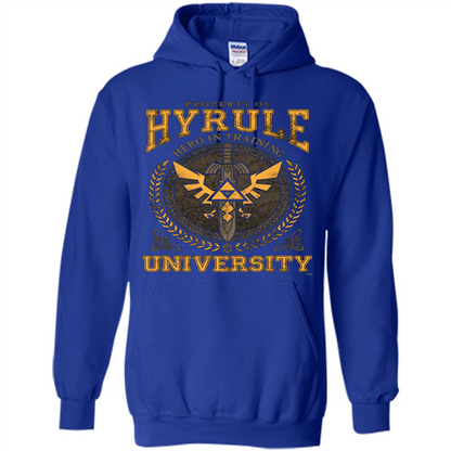 Property Of Hyrule Hero In Training Unicersity T-shirt Royal