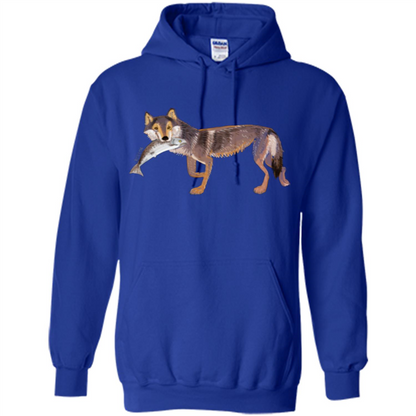Sea Wolf T-shirt Fish and Wolf Royal