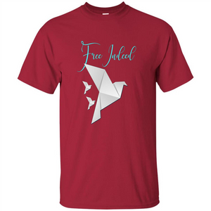 Free Indeed Origami Bird T-shirt Christian T-shirt